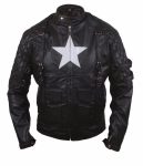 NEW AGE CAPTAIN 2015 STAR SHIELD REAL LEATHER JACKET