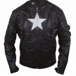 NEW AGE CAPTAIN 2015 STAR SHIELD REAL LEATHER JACKET