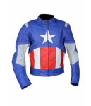 CHRIS EVANS CAPTAIN AMERICA STEVE ROGERS AVENGERS LEATHER JACKET