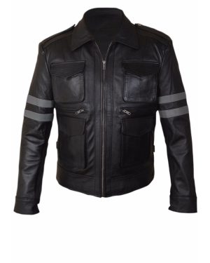 Resident Evil 6 Leon Leather Jacket | Leon Kennedy Jacket