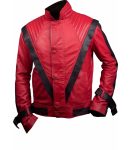 MICHAEL JACKSON THRILLER (RED) LEATHER JACKET