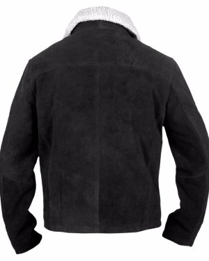 RICK GRIMES THE WALKING DEAD REAL LEATHER SUEDE JACKET