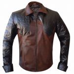 MAGICIAN QUILTED CRISS ANGEL LEATHER JACKET