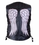 THE WALKING DEAD GOVERNOR – DARYL DIXON ANGEL WINGS LEATHER VEST
